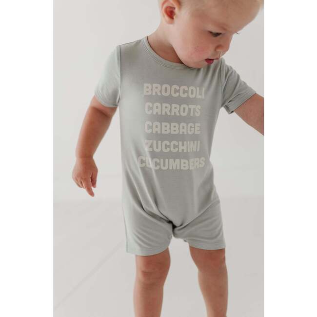 Tee Romper Broccoli Carrots - Rompers - 5