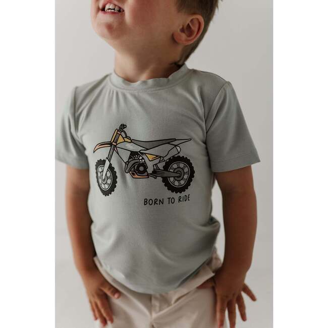 Boy's Short Sleeve Tee Parasaurolophus - T-Shirts - 9