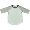 3/4 Sleeve Baseball Tee Sky Blue - T-Shirts - 1 - thumbnail