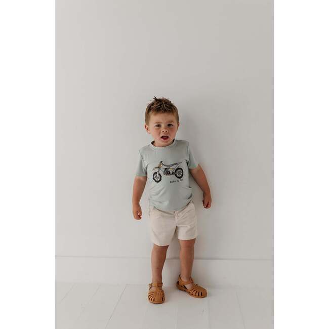 Boy's Short Sleeve Tee Parasaurolophus - T-Shirts - 10