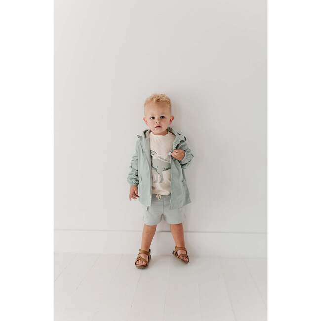 Rain Coat Aqua Grey - Jackets - 7