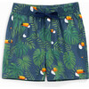 Gui Drawstring Swim Trunks, Tropical Toucan - Swim Trunks - 1 - thumbnail