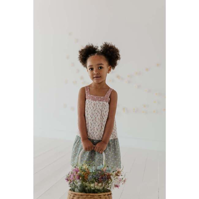 Wide Strap Dress Multi Daisy - Dresses - 3