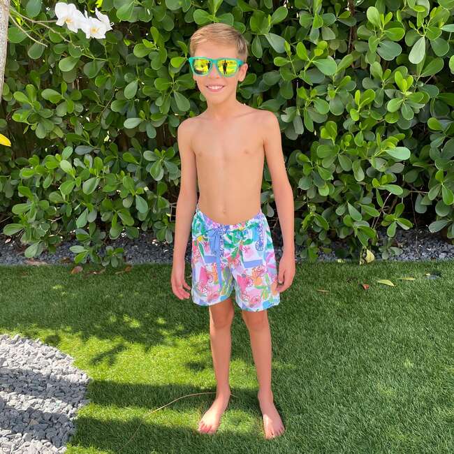 Gui Drawstring Swim Trunks, Puerto Viejo