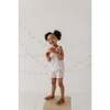 Girl's Gauze Tank & Short Set Embroidery Floral - Mixed Apparel Set - 7