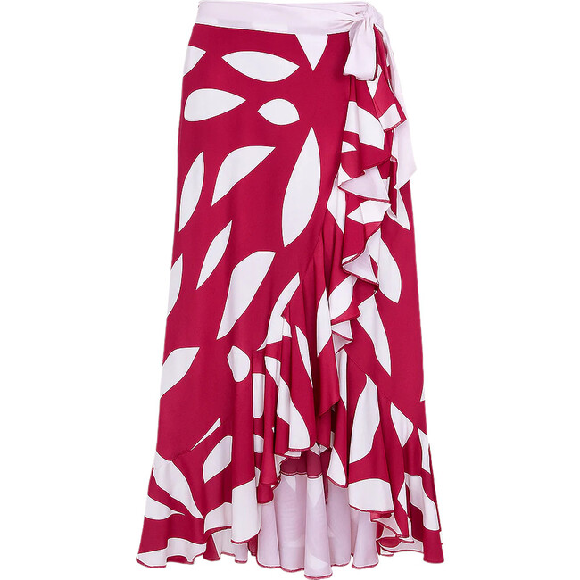 Womens Wrap Skirt, Bloom