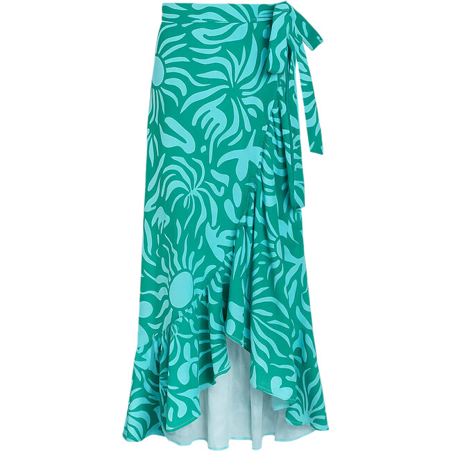 Womens Wrap Skirt,  Pacifica