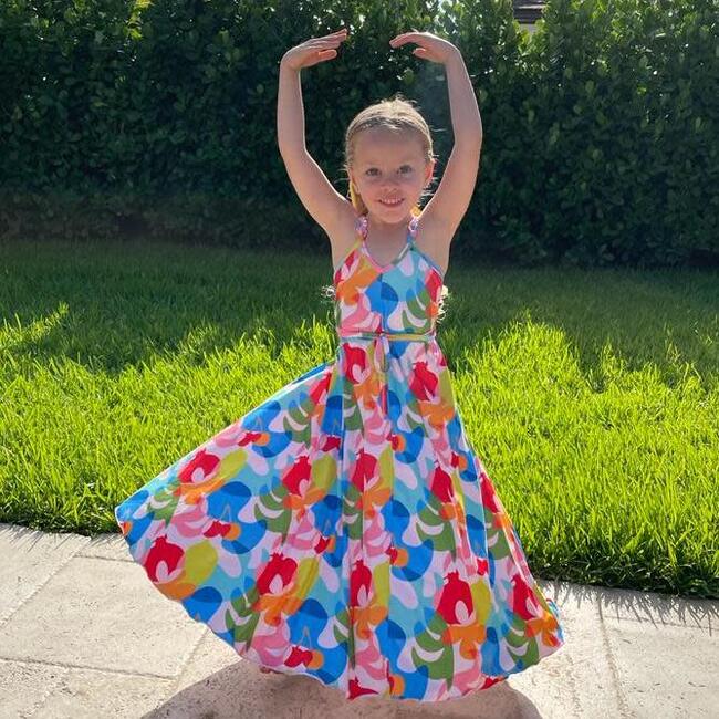 Girls Maxi Dress, Carnaval