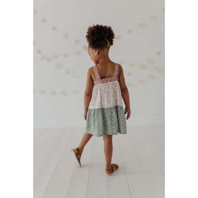 Wide Strap Dress Multi Daisy - Dresses - 9