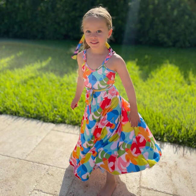 Girls Maxi Dress, Carnaval - Dresses - 4