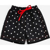 Gui Cherry Top Print Elastic Waist Drawstring Swim Trunks, Multicolors - Swim Trunks - 1 - thumbnail