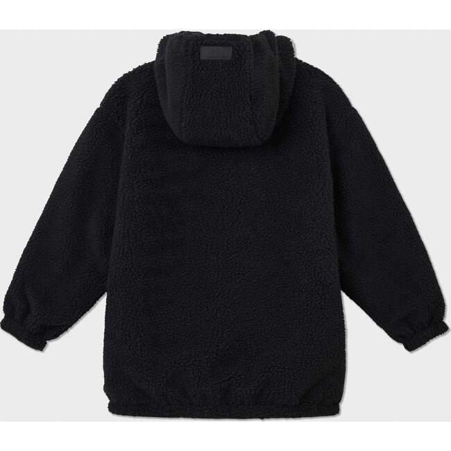 Sherpa Lined Reversible Parka, Black - Parkas - 5