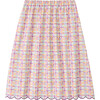 Organic Picnic Skirt , Scallop Plaid - Skirts - 1 - thumbnail