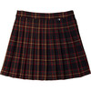 Pleated Plaid Skirt, Multi - Skirts - 1 - thumbnail