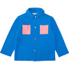 Organic Patchpocket Shirt, Blue & Pink - Shirts - 1 - thumbnail