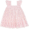 Little Bunny Easter Tulle Dress, Pink - Dresses - 1 - thumbnail