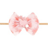 Honey Bunny Easter Tulle Bow Baby Headband, Pink - Hair Accessories - 1 - thumbnail
