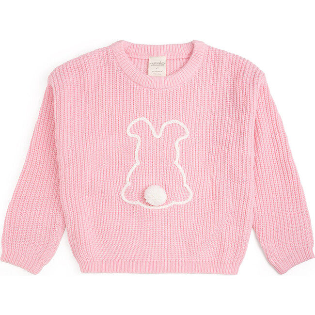 Easter Bunny Knit Sweater, Pink