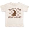 Easter Chocolate Bunny Short Sleeve T-Shirt, Natural Heather - T-Shirts - 1 - thumbnail