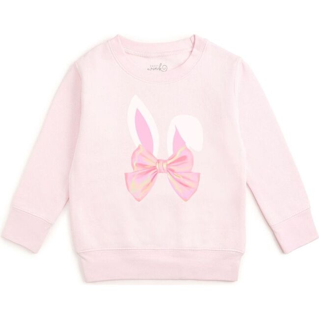 Bunny Bow Easter Sweatshirt, Ballet