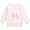 Bunny Bow Easter Sweatshirt, Ballet - Sweatshirts - 1 - thumbnail