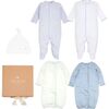 Organic Premiee Gift Set Boy - Footie Pajamas - 2