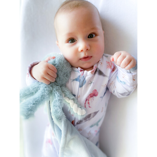 Oda The Octopus Blankie, Blue