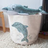 Sequin Dolphin Bin - Storage - 2 - thumbnail