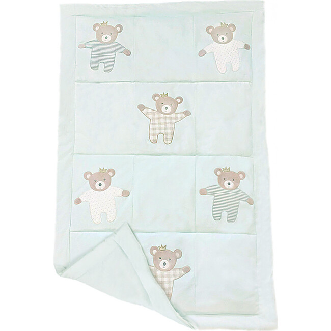 Bear Prince Bedtime Quilt - Quilts - 3