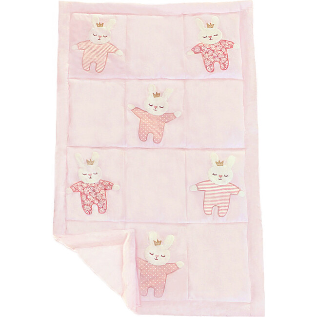 Princess Bunny Bedtime Quilt - Quilts - 3