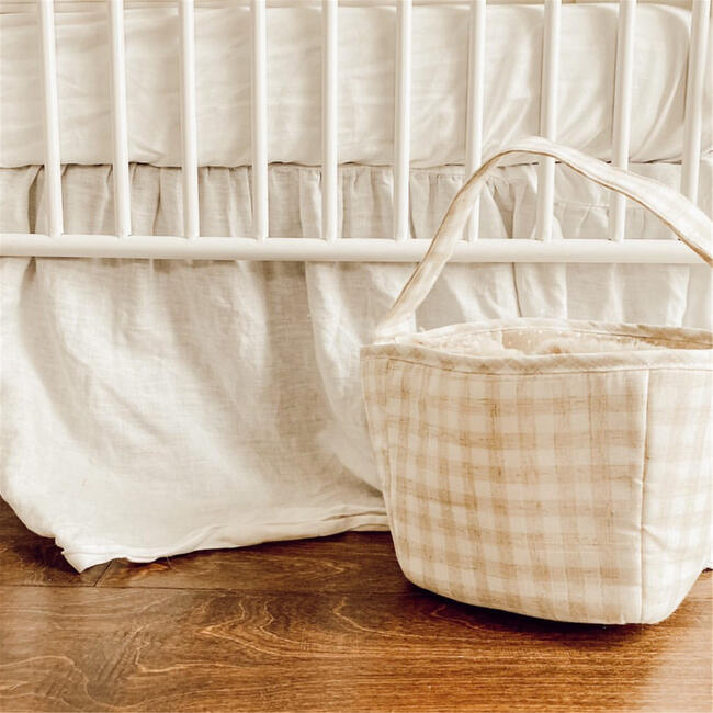 Fabric Basket, Tan - Storage - 3