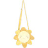 Sun Cross Body Purse, Yellow - Plush - 1 - thumbnail