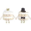 Mr. & Mrs. Cake Slice - Plush - 1 - thumbnail