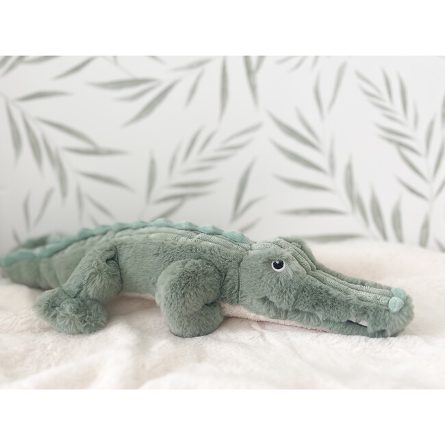 Jagger Alligator, Sage - Plush - 3