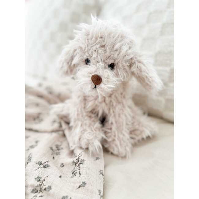 Fluffy Dog, Cream - Plush - 4