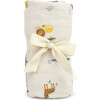 Animaux De Safari Swaddle & Rattle Gift Set - Mixed Accessories Set - 4