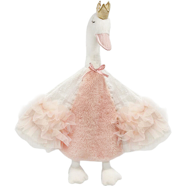 Selene Swan Security Blankie, Pink - Blankets - 1