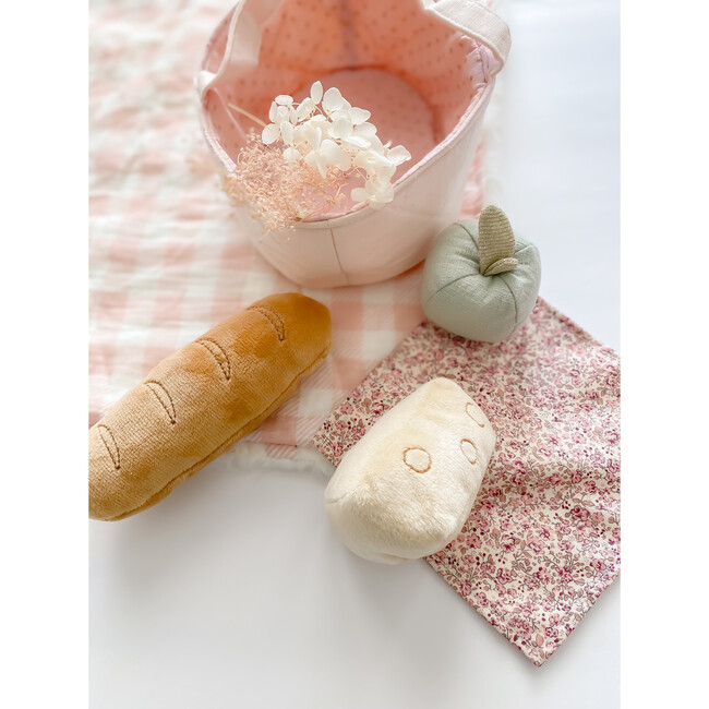 Set of 5 Parisian Picnic Set, Pastel - Plush - 3