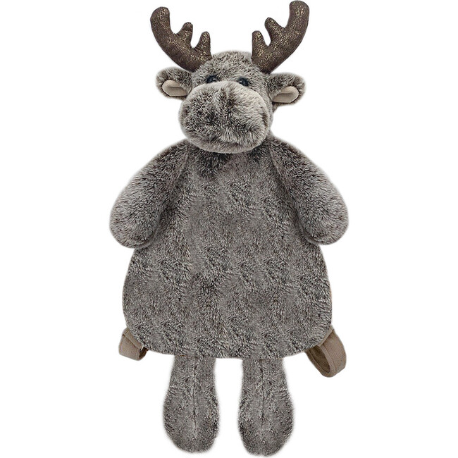 Marley Moose Backpack, Grey - Backpacks - 1