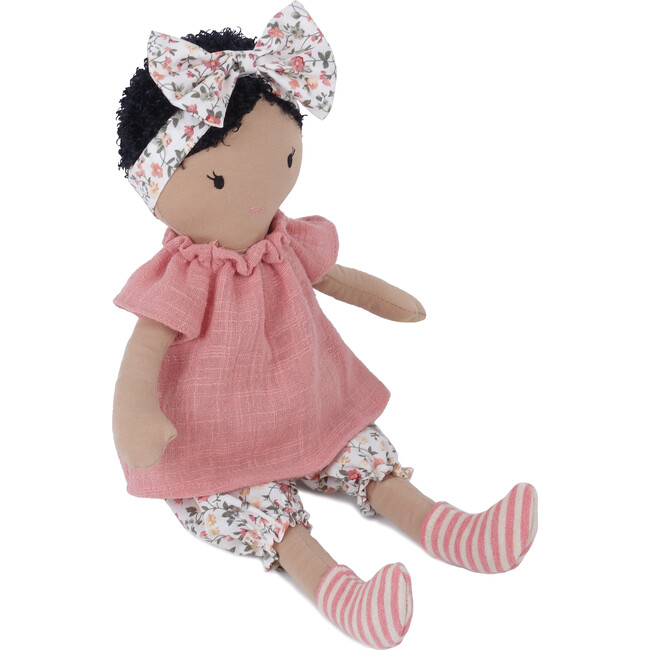 Marie Baby Doll, Pink - Soft Dolls - 3