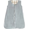 Sleep Sack with Bear Padded Hanger, Slate Blue - Nightgowns - 2 - thumbnail