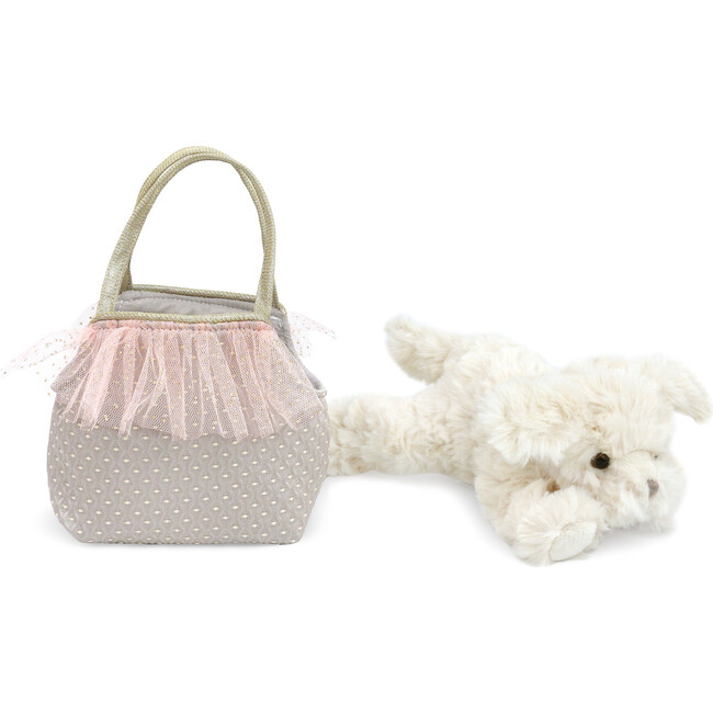 Sugar Maltese Plush And Purse Set