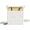 Bee Activity Cube, Yellow and Green - Plush - 6