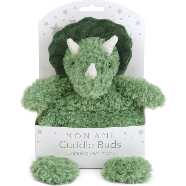 Cuddle Buds Warming Plush Ziggy Dino, Green