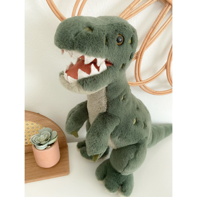 Bruno The T-rex Dino Plush Toy, Green - Plush - 2