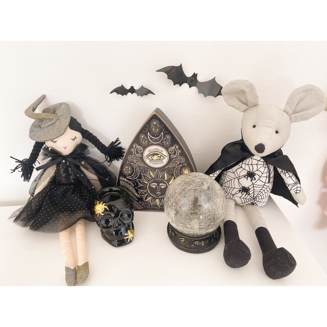 Bouvier Vampire Mouse, Black - Plush - 2