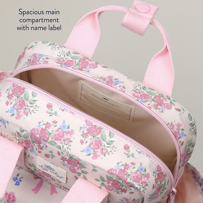 Itzy Bitzy Bag, Ribbons & Roses - Backpacks - 3