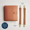Eras Backpack, Cognac - Diaper Bags - 7 - thumbnail