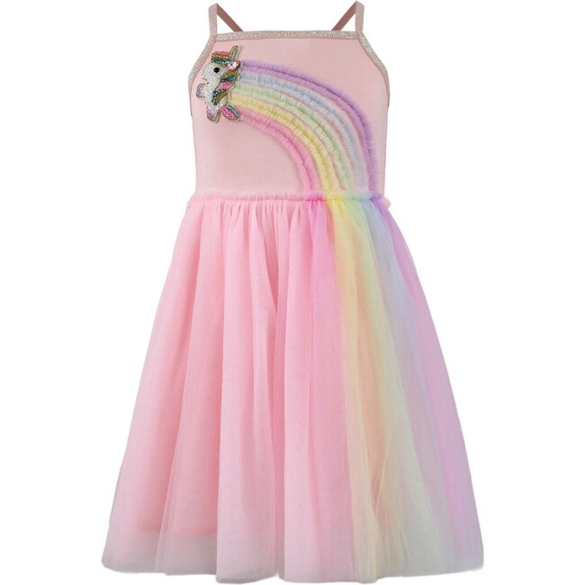 Unicorn Rainbow Tulle Dress