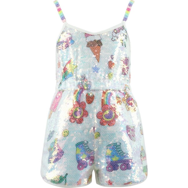 Summertime Fun Sequin Romper